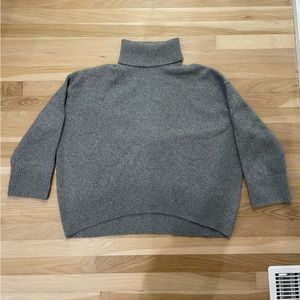 H&M Grey Turtle Neck Sweater Size S.